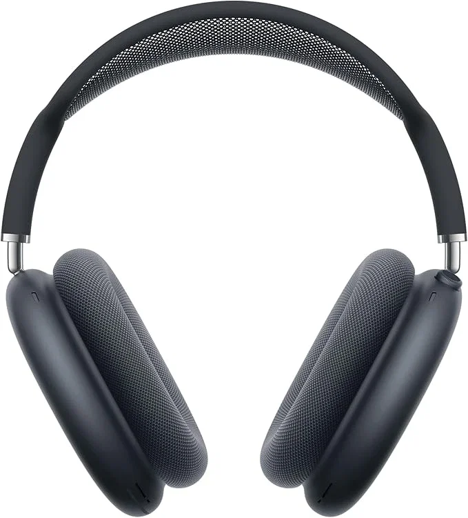 Apple AirPods Max Casque Circum-auriculaire sans Fil, réduction Active du Bruit de Niveau Pro, Mode Transparence, Audio Spatial personnalisé, Recharge USB C, Minuit