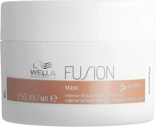 Wella Professionals Fusion Masque Cheveux Réparation Intense - Nourrit, Démêle, Prévient la Casse & Apporte Brillance - Cheveux Secs et Abîmés