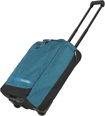 travelite Trolley Sac de Voyage à roulettes Petit, Kick Off, boardcase Pratique Trolley Bagage à Main pour Les Vacances et Le Sport, 55 cm, 44 litres