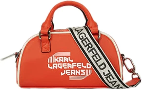 Karl Lagerfeld Jeans Women's Bowling Crossbody, Cross Body