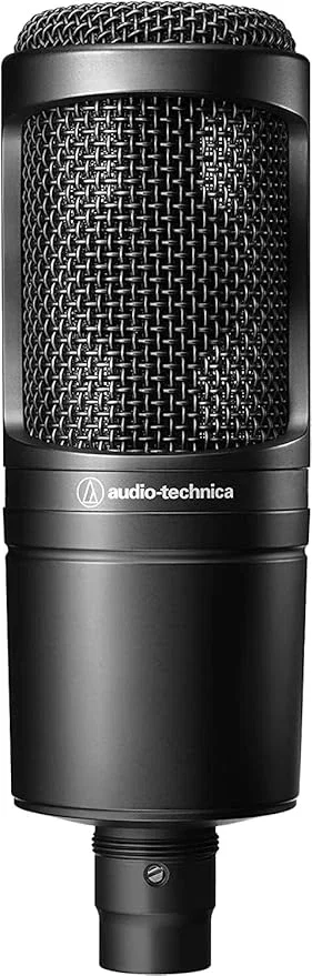 Audio-Technica AT2020 Microphone Cardioïde à Électret Noir