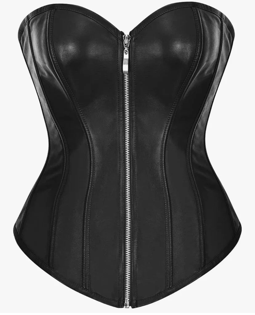 Bslingerie® Femme Simili Cuir Bustiers Corsets