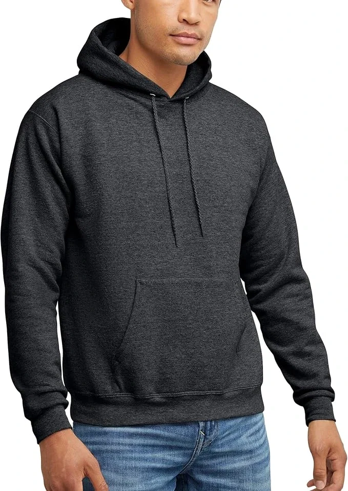 Hanes Ultimate – Chandail à capuche en coton épais pour homme