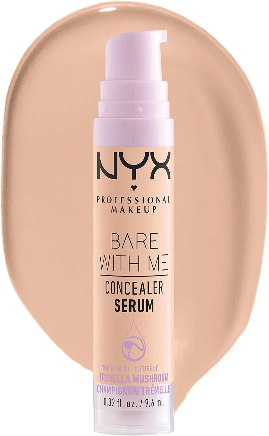 NYX Professional Makeup Correcteur, correcteur sous les yeux, sérum Bare With Me