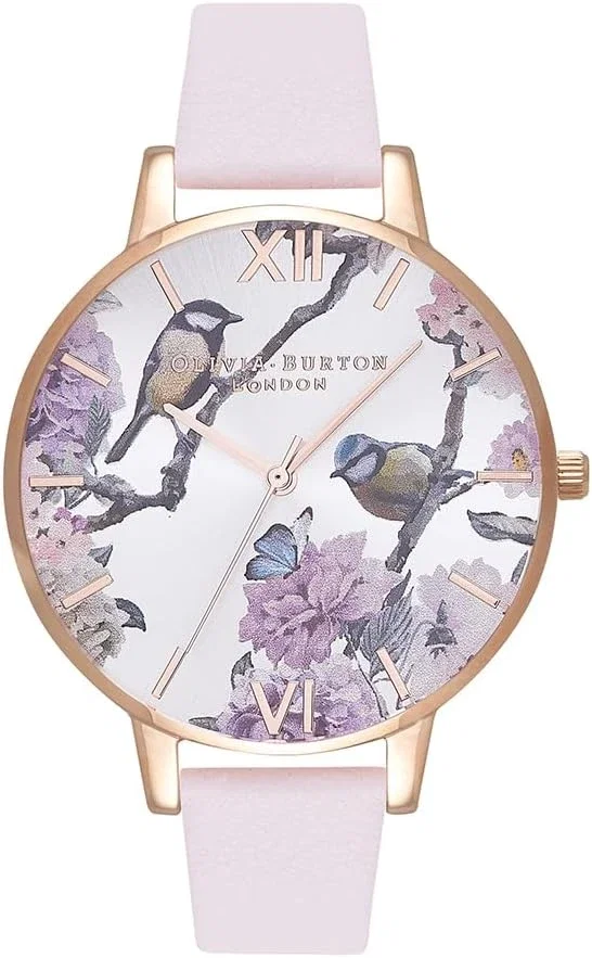 Olivia Burton Montre Analogique à Quartz pour Femme Collection Pretty Blossom