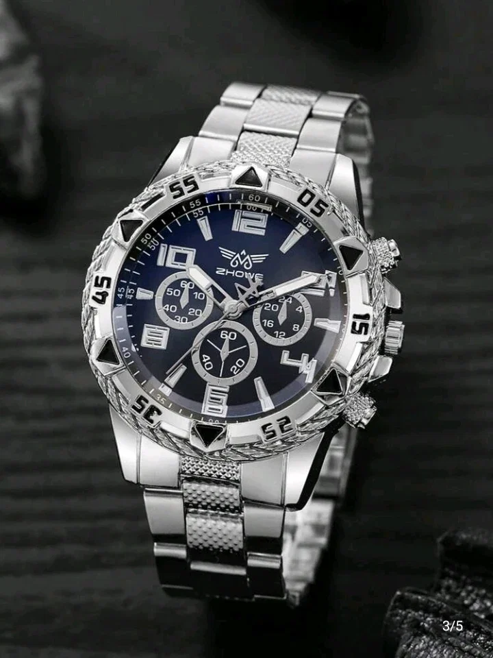 Montre en Quartz Argenté